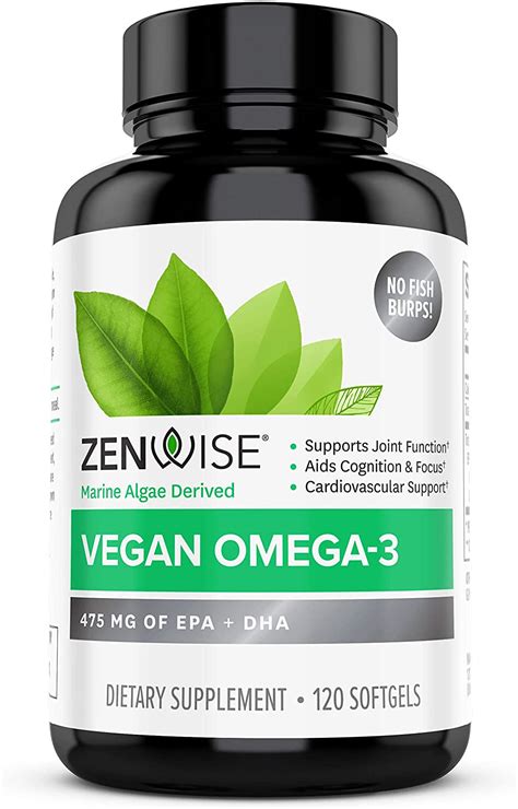 best vegetarian omega-3 supplements